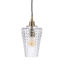 BIGBUY HOME Crystal Metal Ceiling Light 17x17x31 cm