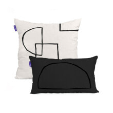 Cushion cover HappyFriday Blanc Serenity Multicolour 2 Pieces