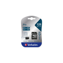 Verbatim 128GB Pro U3 Micro SDXC CLASS 10 UHS-I Hafıza Kartı (90MB/sn. - 45MB/sn.)