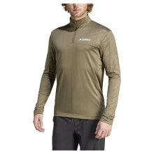 ADIDAS Mt Half Zip Long Sleeve T-Shirt