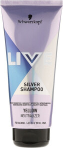 Купить шампуни для волос Live: Anti-Gelbstich Silber Shampoo für blondes, graues und weißes Haar