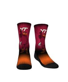 Youth Boys and Girls Socks Virginia Tech Hokies Mascot Pump Up Crew Socks купить в интернет-магазине