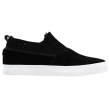 Купить черные мужские кроссовки Diamond Supply Co.: Diamond Supply Co. Folk Slip On Mens Black Sneakers Casual Shoes A16DMFA03-BLK