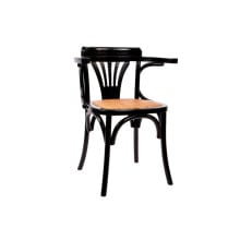 Floor chair DKD Home Decor Black 59 x 46 x 78 cm