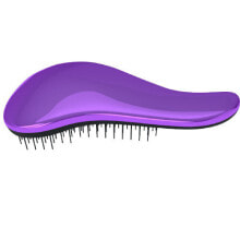 Щетка для волос с фиолетовой ручкой