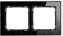 Умные розетки, выключатели и рамки Karlik DECO double universal frame - glass effect (12-12-DRS-2)