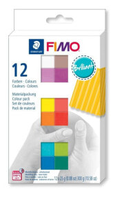 FIMO soft Brilliant Colours 12 Stück