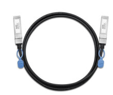 Zyxel DAC10G-1M-ZZ0103F сетевой кабель Черный