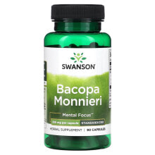 Bacopa Monnieri, 250 mg, 90 Capsules