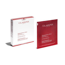 Clarins Super Restirative Instant Lift Serum Mask Восстанавливающая тканевая маска для лица и шеи с эффектом лифтинга 5 шт.