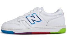 New Balance NB 480 低帮 板鞋 男女同款 白色 / Кроссовки New Balance NB 480 BB480LJY