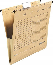 Herlitz Herlitz 10843373 wiszący folder A4 Karton Brązowy