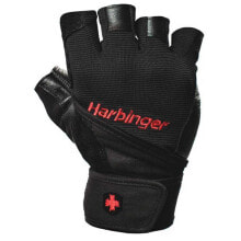 Перчатки для тренировок Спортивные перчатки Harbinger Pro WristWrap