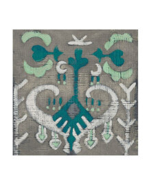 Trademark Global chariklia Zarris Teal Tapestry I Canvas Art - 19.5