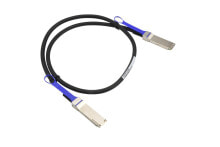 Кабель-каналы Supermicro CBL-NTWK-0942-MQ28C10M волоконно-оптический кабель 1 m QSFP+ Черный