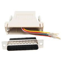 EUROCONNEX 2129 F/F 8C DB25 To RJ45 Adapter