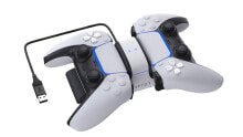 Аксессуары для приставок двойное зарядное устройство для геймпадов Raptor RG-CS200 для PlayStation 4/5