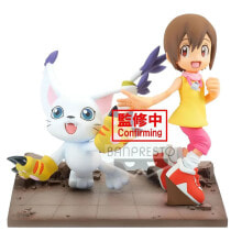 BANDAI Digimon Hikari And Tailmon Adventure Archives Figure