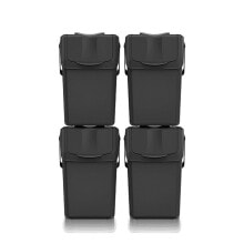 Купить мусорные ведра и баки KEDEN: KEDEN SORTIBOX set of 4 trash cans for recycling 100L