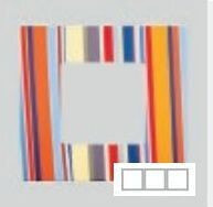 Розетки, выключатели и рамки Kontakt-Simon Decorative overlay Simon 27 triple multicolor (2700637-801)
