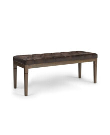 Simpli Home waverly Tufted Ottoman Bench