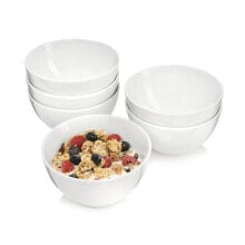 Dishes and salad bowls for serving