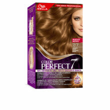Краска для волос Wella Color Perfect 7 Color Cream N 7/7 Ухаживающая стойкая-крем краска для волос, оттенок каштановый 60 мл