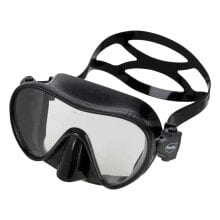 Masks and snorkels for scuba diving