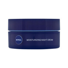 Nivea Moisturizing Night Cream Normal Skin 50 ml nachtcreme für Frauen