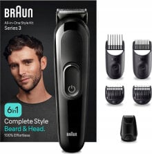 Braun MGK3410 - Schwarz - 1 mm - 2,1 cm - Universal - Akku - 50 min (MGK3410)