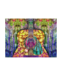 Trademark Global dean Russo Guitar 2 Abstract Canvas Art - 27