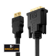 PureLink HDMI-DVI M-M 2m DVI-D Черный PI3000-020