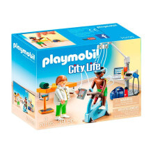 Детские игровые наборы и фигурки из дерева набор с элементами конструктора Playmobil City Life 70195 Физиотерапевт