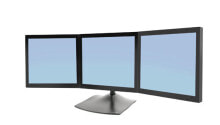 Кронштейны и стойки для телевизоров и аудиотехники Панорамное крепление для трех мониторов Ergotron DS Series DS100 Triple Monitor Desk Stand 53,3 cm (21") 33-323-200