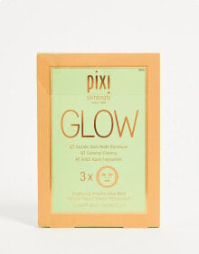 Pixi – Glow Boosting – Tuch-Gesichtsmaske mit Glykolsäure (3 Stck.)