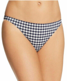 Купить женские купальники Tory Burch: Tory Burch 262775 Women's Gingham Hipster Bikini Bottom Size Large