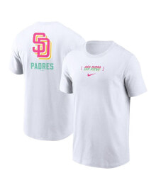 Nike men's White San Diego Padres City Connect 2-Hit T-Shirt