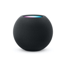 Portable speakers apple HomePod mini - Apple Siri - Round - Grey - Space Gray - Full range - Touch