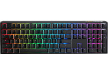 Клавиатуры ducky One 3 Classic Black/White Gaming Tastatur RGB LED - MX-Speed-Silver