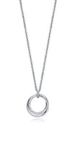 Кулоны и подвески classic steel necklace with zircons Chic 75279C01000