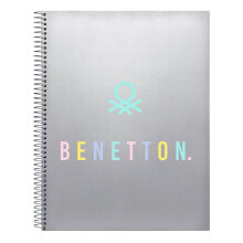SAFTA A4 120 Sheets Benetton Notebook