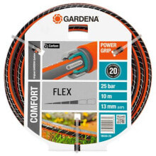 Gardena 18030 шланг для полива 10 m Наземный Черный, Оранжевый Ткань