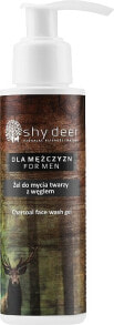 Gesichtsreinigungsgel mit Aktivkohle für Männer - Shy Deer Charcoal For Men Face Wash Gel