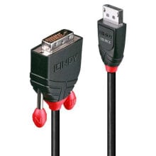 LINDY DisplayPort To DVI Cable 1 m