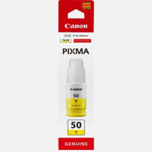 Ink for printers canon GI-50 Y - High Yield - Ink Bottle - Yellow - Pigment-based ink - 7700 pages - 1 pc(s)
