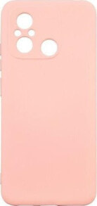 Beline Beline Etui Silicone Xiaomi 12C różowo-złoty/rose gold