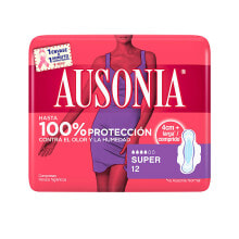 Гигиенические прокладки и тампоны Ausonia Pads Super Гигиенические прокладки с крылышками 12 шт.