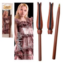 NOBLE COLLECTION Harry Potter Luna Lovegood Wand +Bookmark Pen