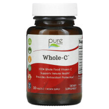 Витамин С pure Essence, Whole C, 30 таблеток