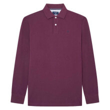 HACKETT Logo Slim Fit Long Sleeve Polo